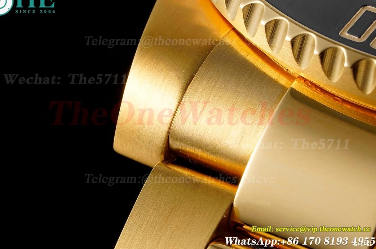 KF VR3135 Black 116618LN 40mm Dot YG YG Wrapped Submariner 0403